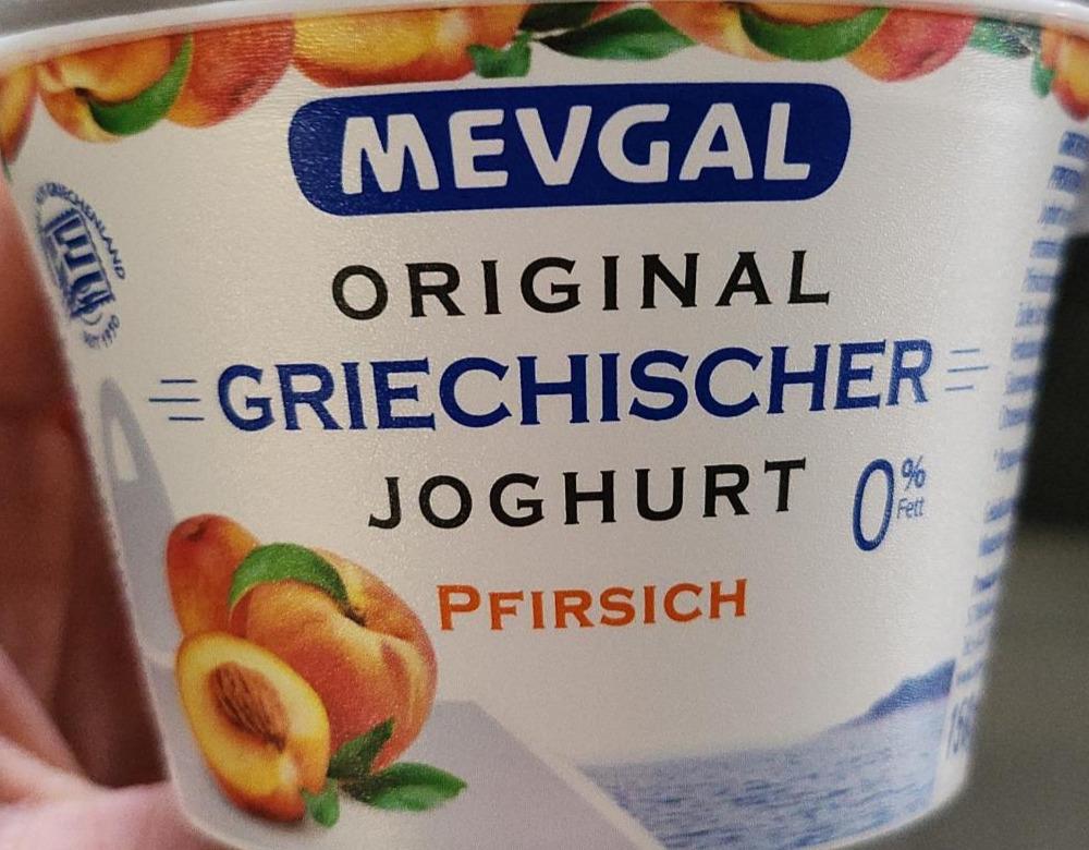 Zdjęcia - Original Griechischer Joghurt Pfirsich Mevgal