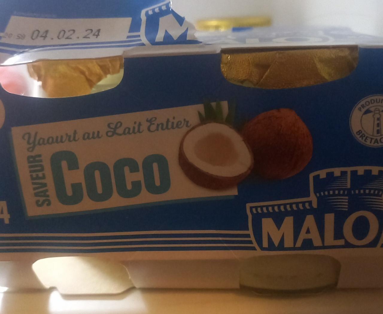 Zdjęcia - Jogurt kokosowy MALO
