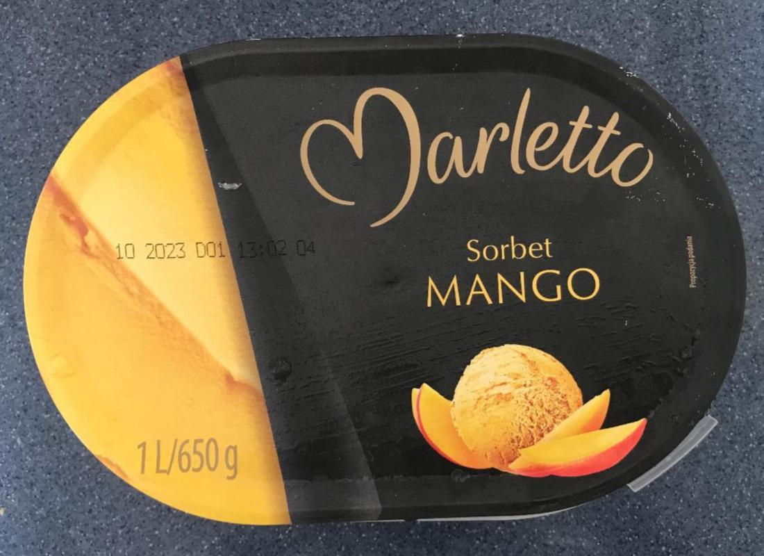 Zdjęcia - Marletto sorbet mango
