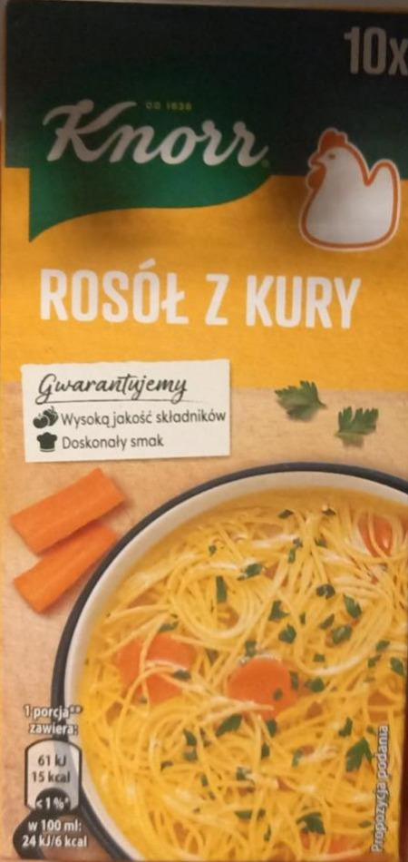 Zdjęcia - Rosół z kury Knorr