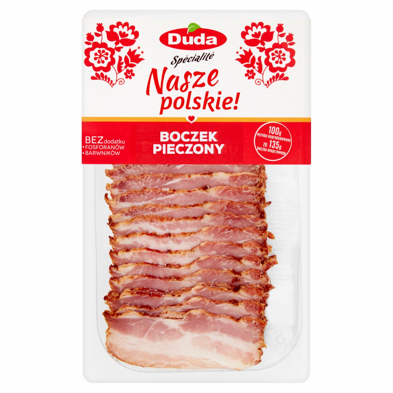 Zdjęcia - Duda Spécialité Nasze polskie! Boczek pieczony 100 g