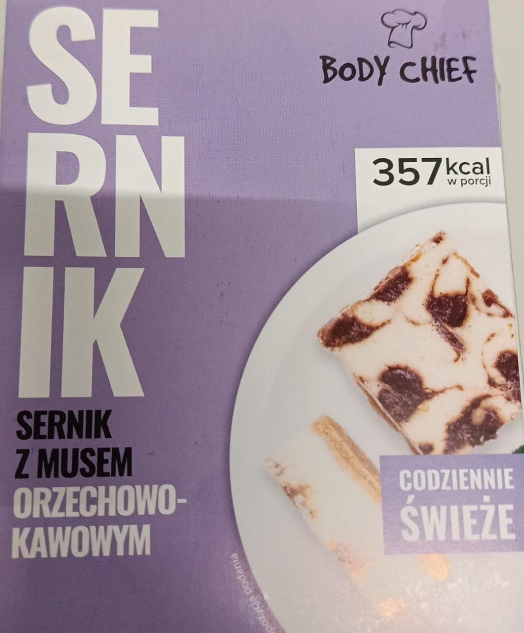 Zdjęcia - Sernik z musem orzechowo kawowym Body chief