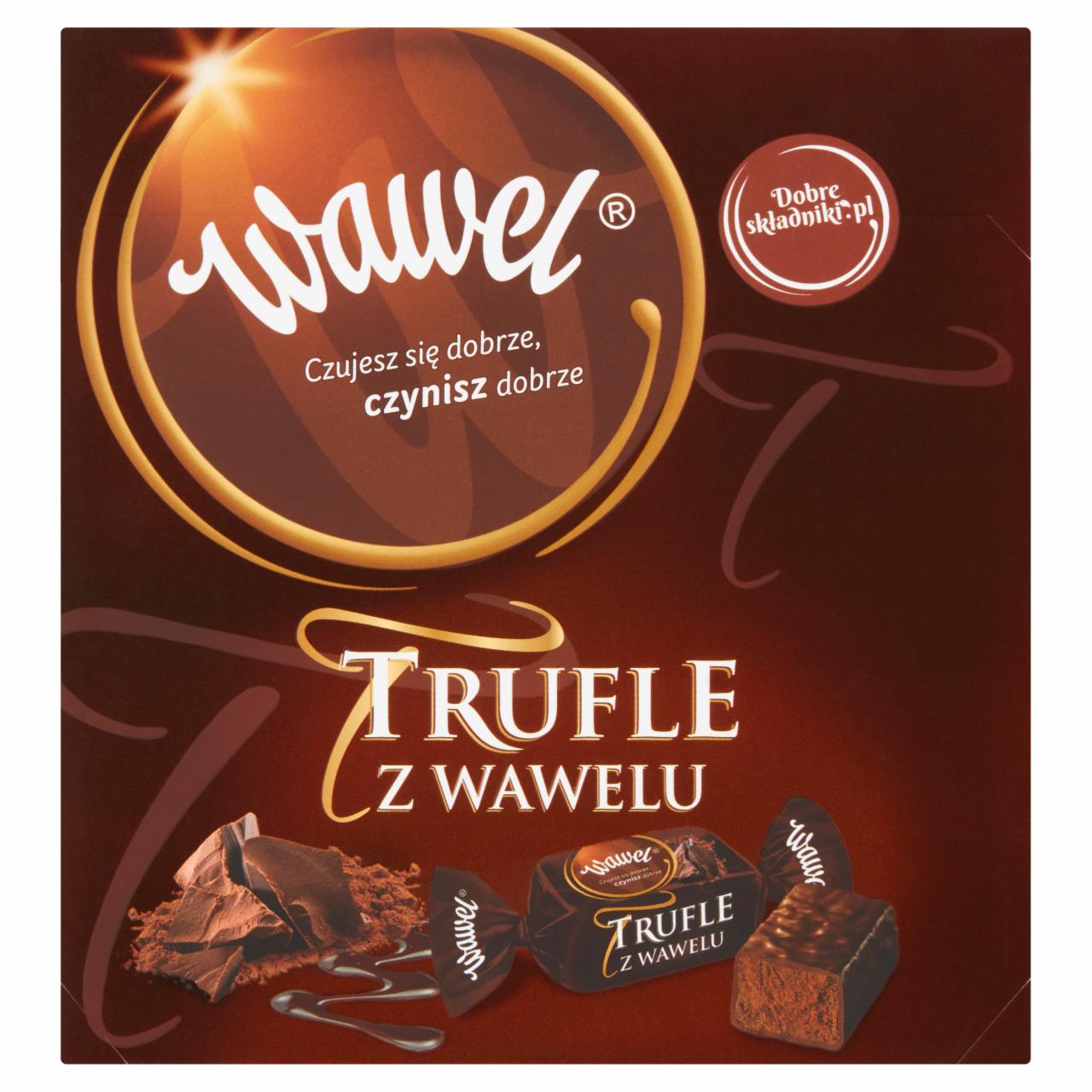 Zdjęcia - Wawel Trufle z Wawelu Cukierki o smaku rumowym w czekoladzie 300 g