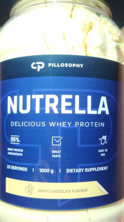 Zdjęcia - Nutrella delicius whey protein white chocolate CP Pillosophy