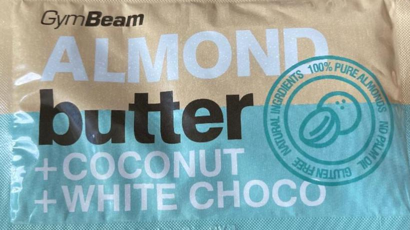 Zdjęcia - Almond butter coconut white choco Gym Beam