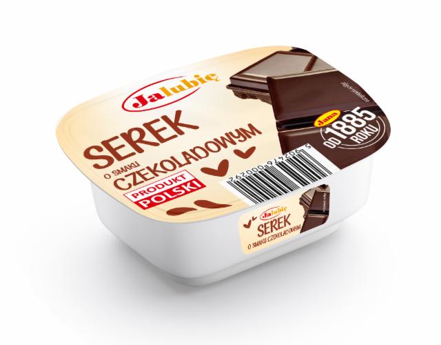 Zdjęcia - Jalubię Serek o smaku czekoladowym Janaturalnie Jana