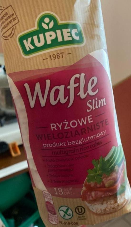 Zdjęcia - Wieloziarniste wafle ryżowe slim Kupiec