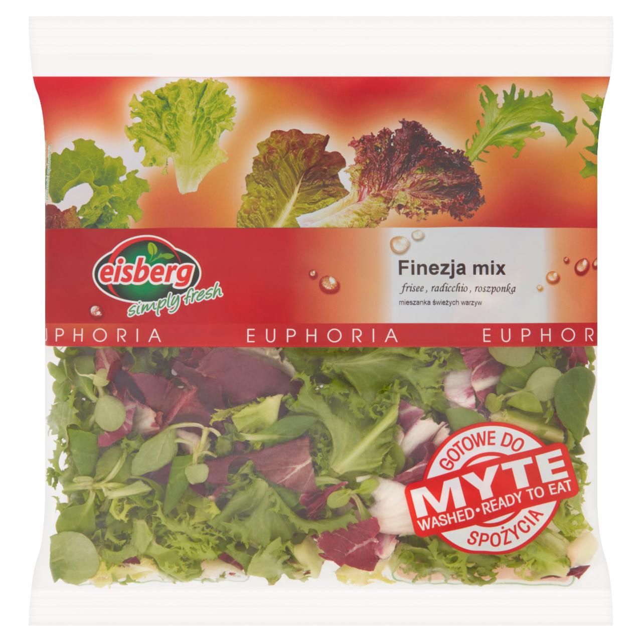 Zdjęcia - Eisberg Euphoria Finezja mix Mieszanka świeżych warzyw 160 g