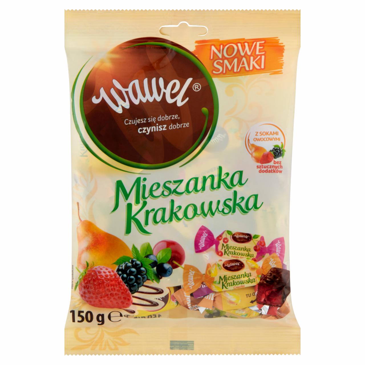 Zdjęcia - Wawel Mieszanka Krakowska Nowe smaki Galaretki w czekoladzie 150 g