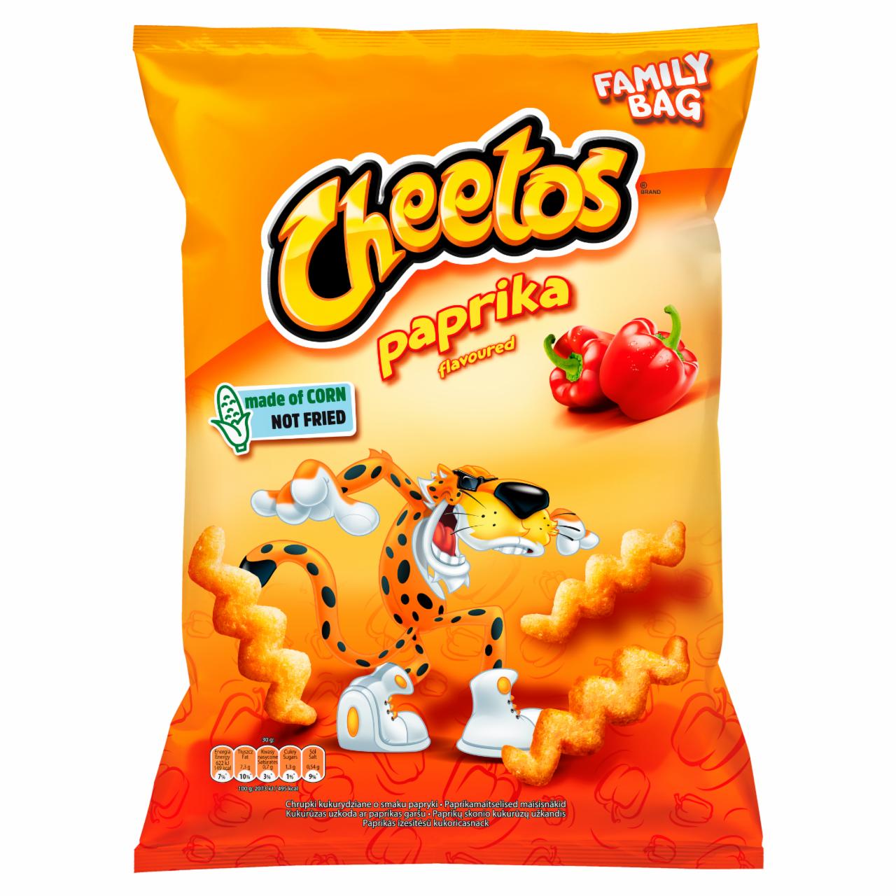Zdjęcia - Cheetos Chrupki kukurydziane o smaku papryki 130 g