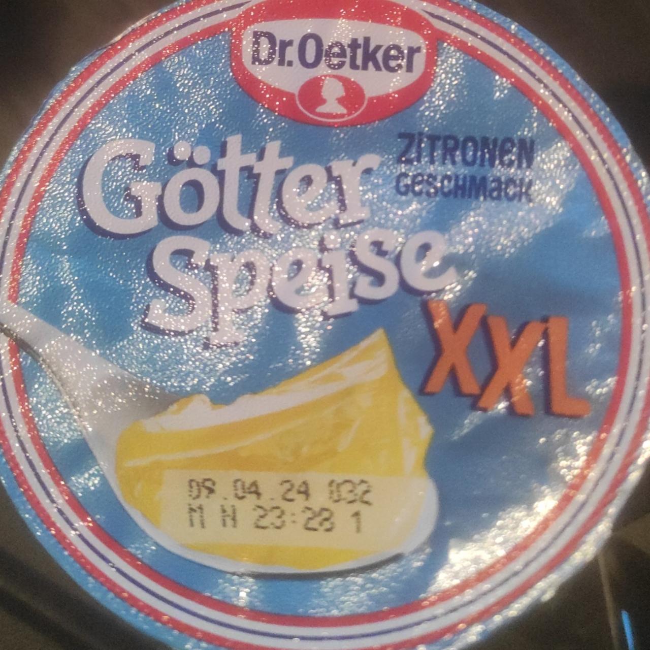 Zdjęcia - Götter Speise Zitronen Geschmack Dr.Oetker