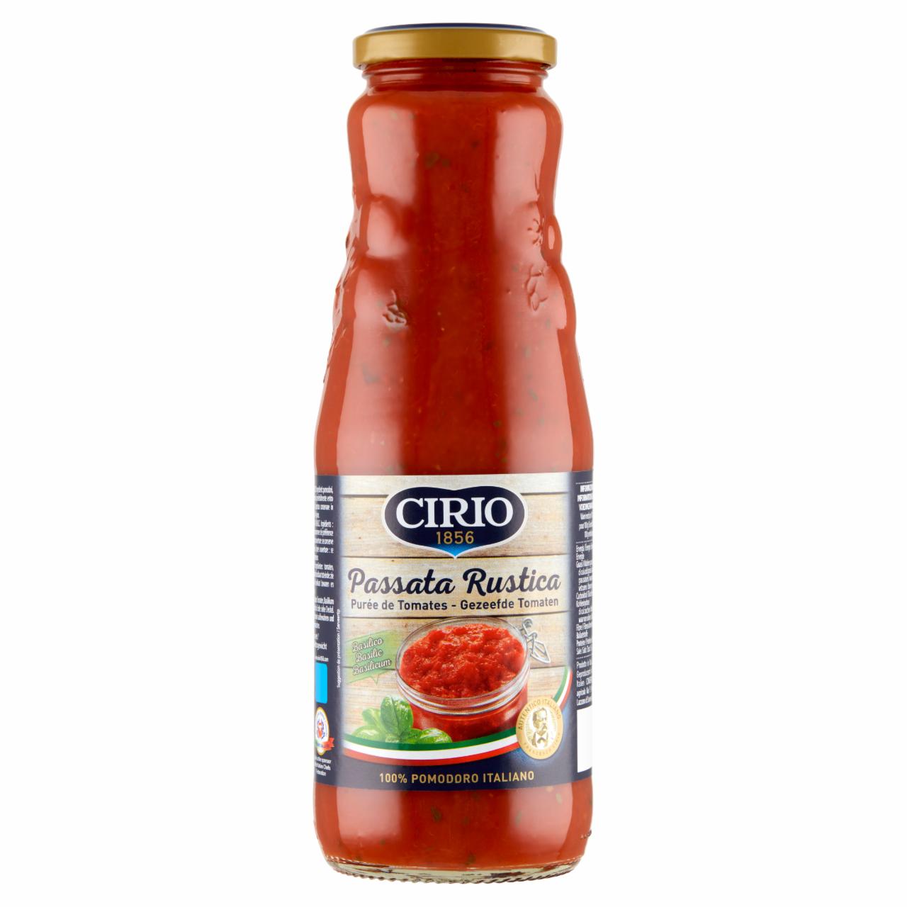 Zdjęcia - Cirio Przecier pomidorowy z bazylią 680 g