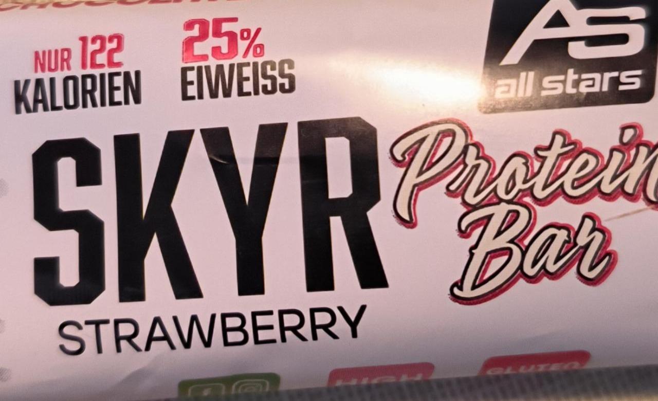 Zdjęcia - Skyr protein bar Strawberry All Stars