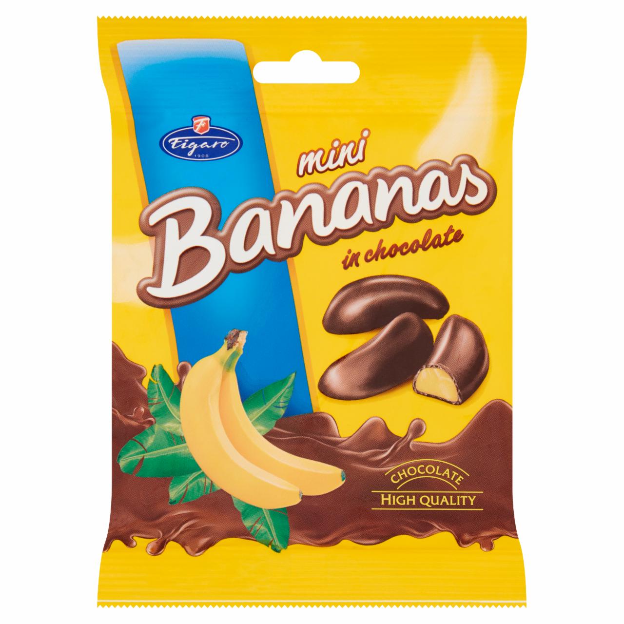 Zdjęcia - Figaro Pianka o smaku bananowym w czekoladzie 75 g