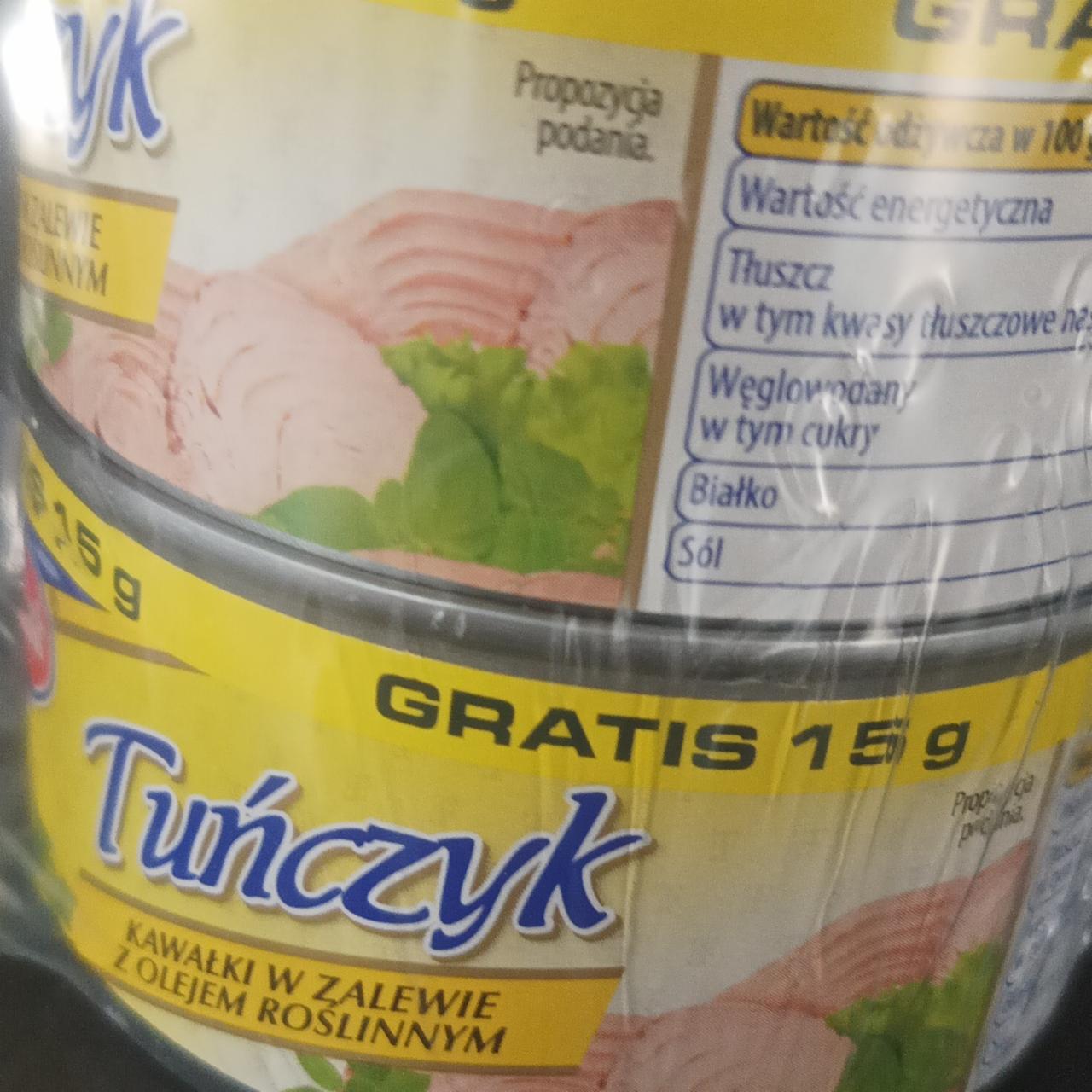 Zdjęcia - Tuńczyk kawałki w zalewie z olejem roślinnym Evrafish