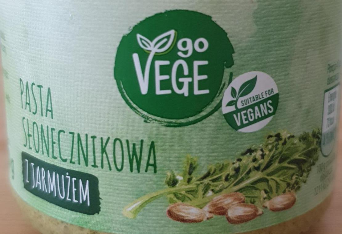 Zdjęcia - Pasta słonecznikowa z jarmużem GO VEGE