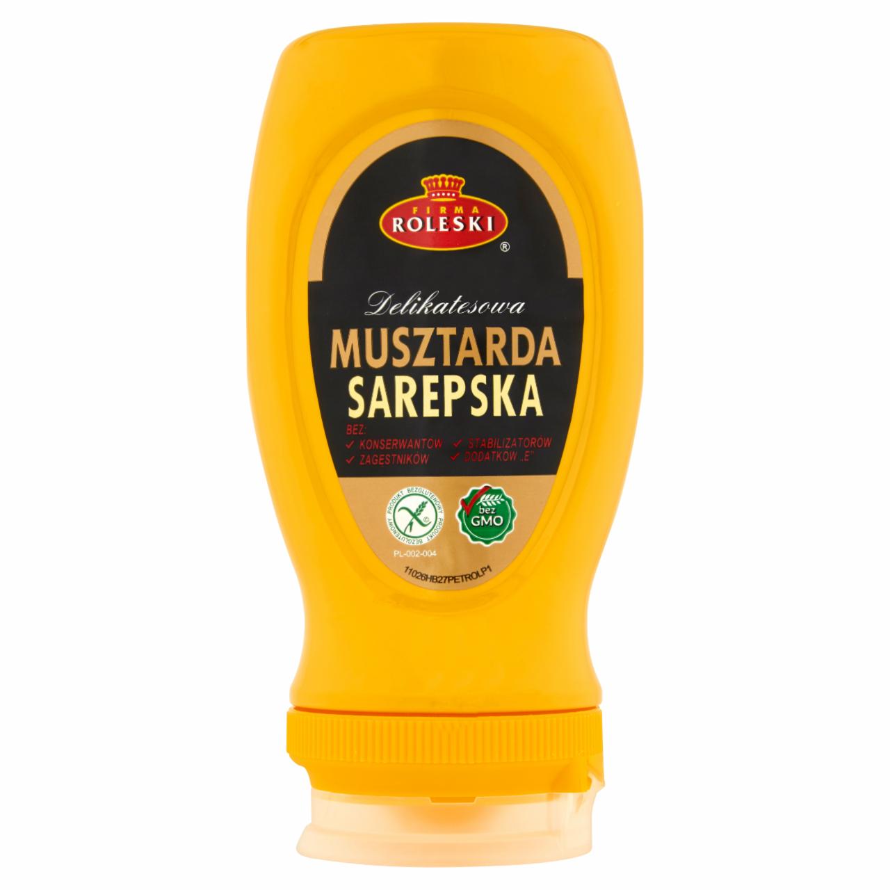 Zdjęcia - Firma Roleski Musztarda delikatesowa sarepska 275 g