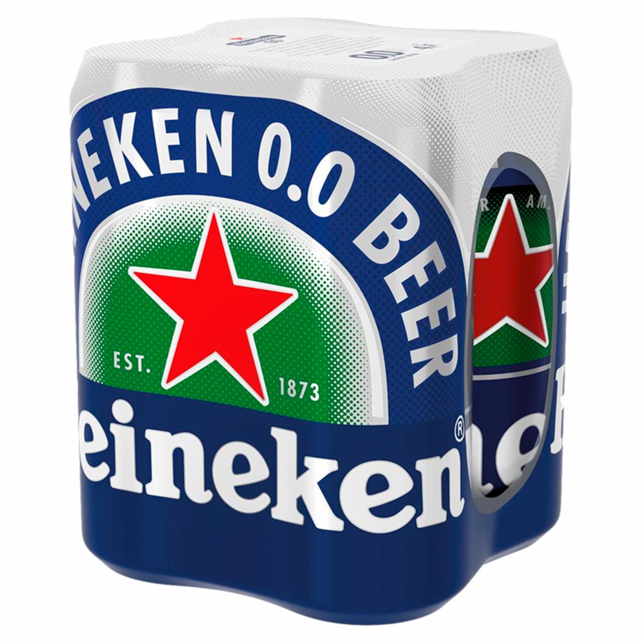 Zdjęcia - Heineken Piwo jasne bezalkoholowe 4 x 500 ml