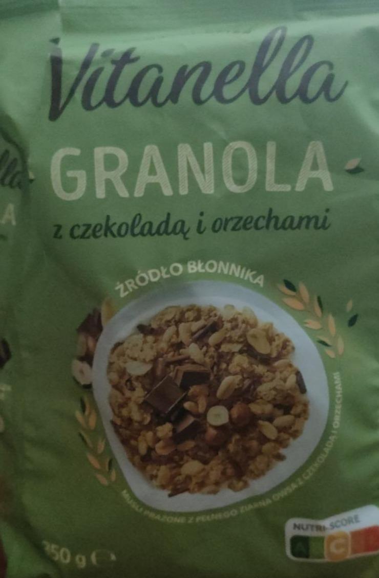 Zdjęcia - Granola z czekoladą i orzechami Vitanella