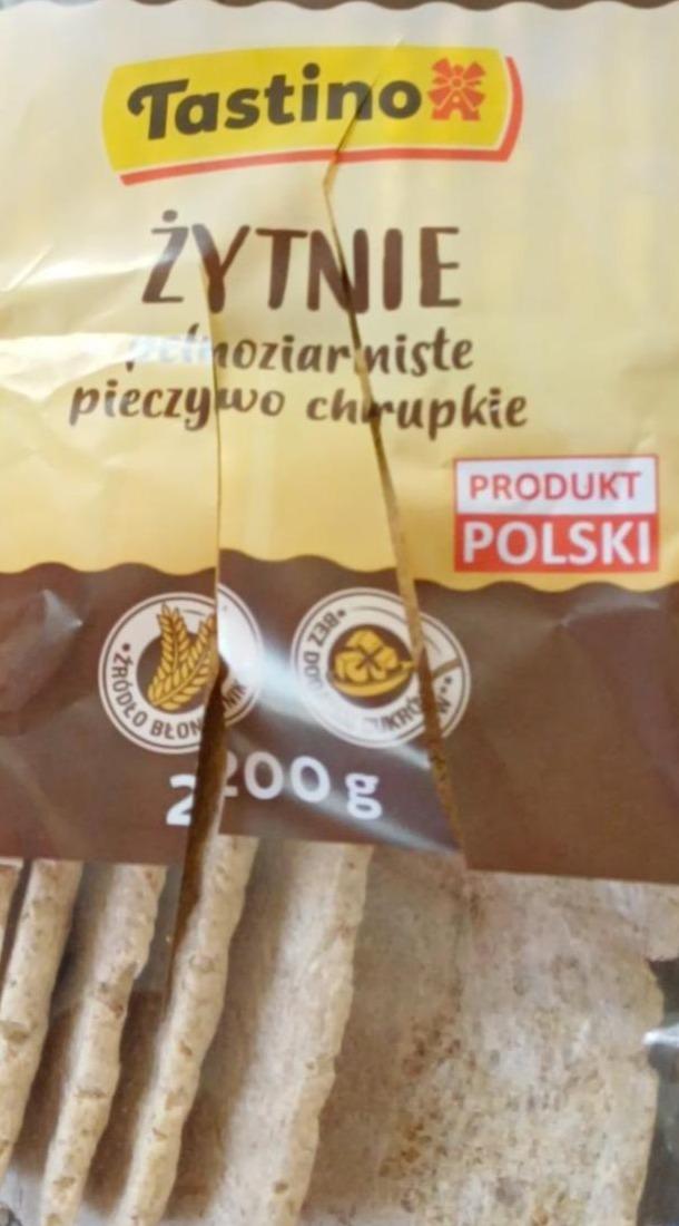 Zdjęcia - Żytnie pełnoziarniste pieczywo chrupkie Tastino