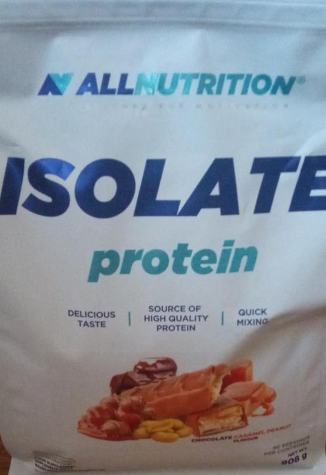 Zdjęcia - AllNutrition Isolate protein carmel peanut