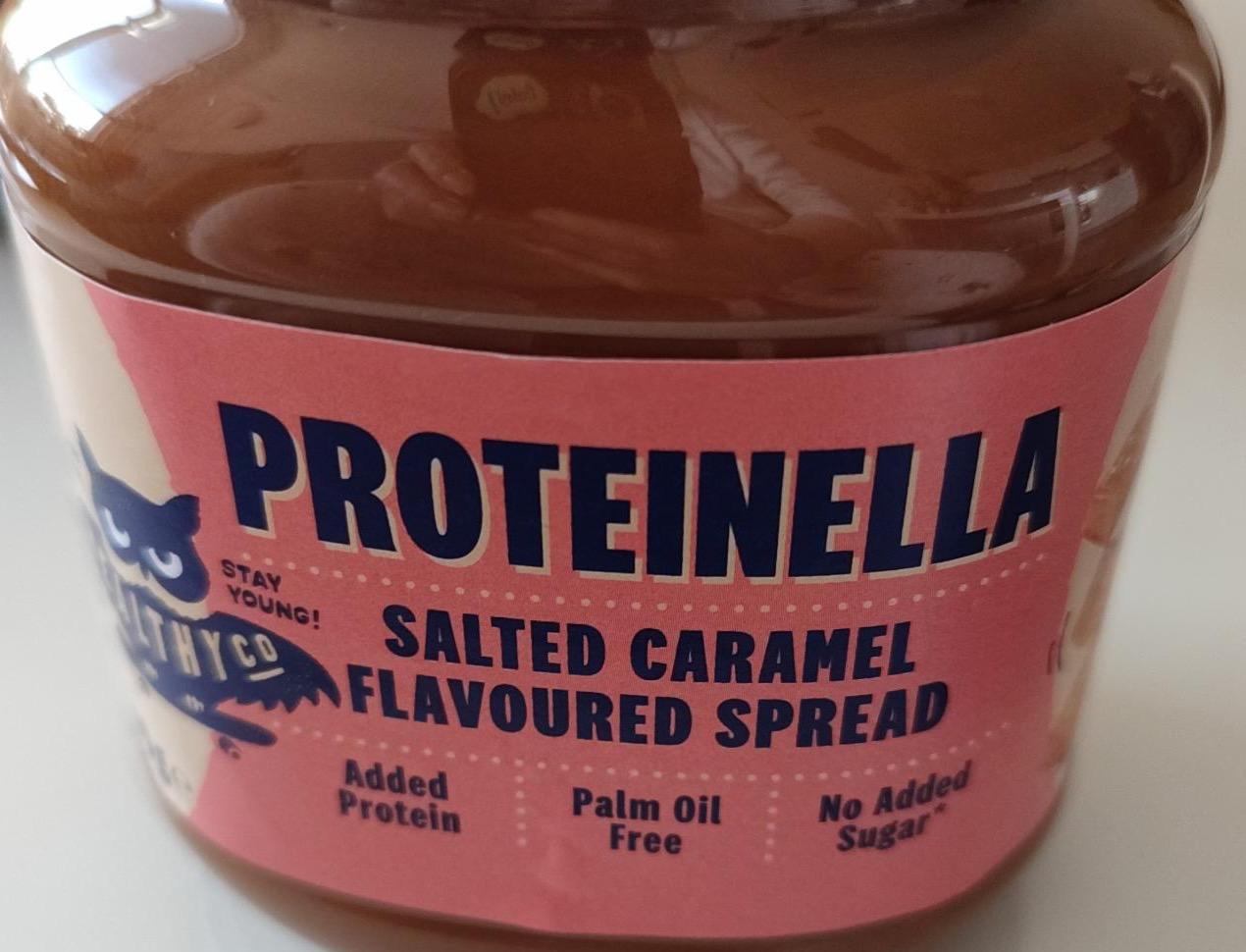 Zdjęcia - Proteinella Salted caramel flavoured spread