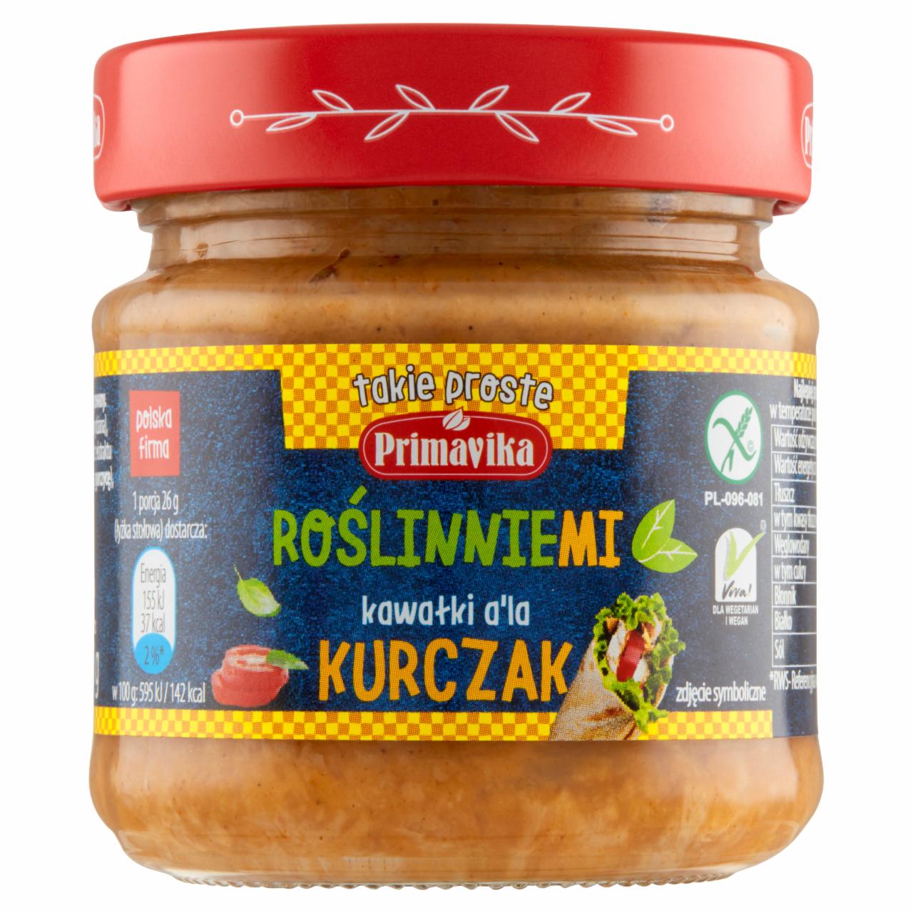 Zdjęcia - Primavika RoślinnieMi Kawałki a'la kurczak 160 g