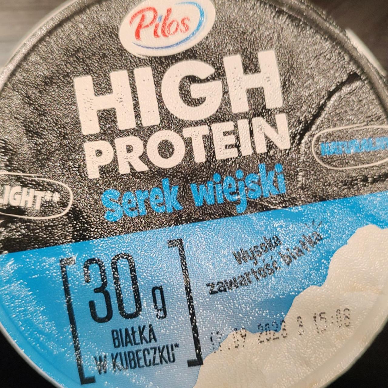 Zdjęcia - High Protein Serek Wiejski Pilos