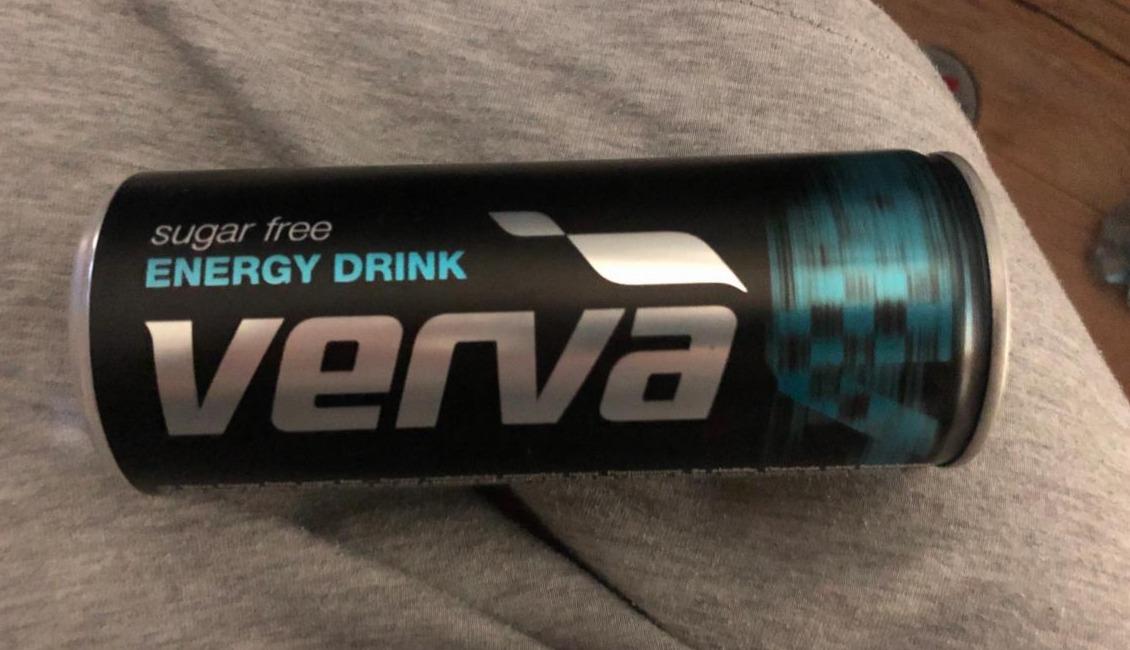 Zdjęcia - Energy drink Verva sugar free