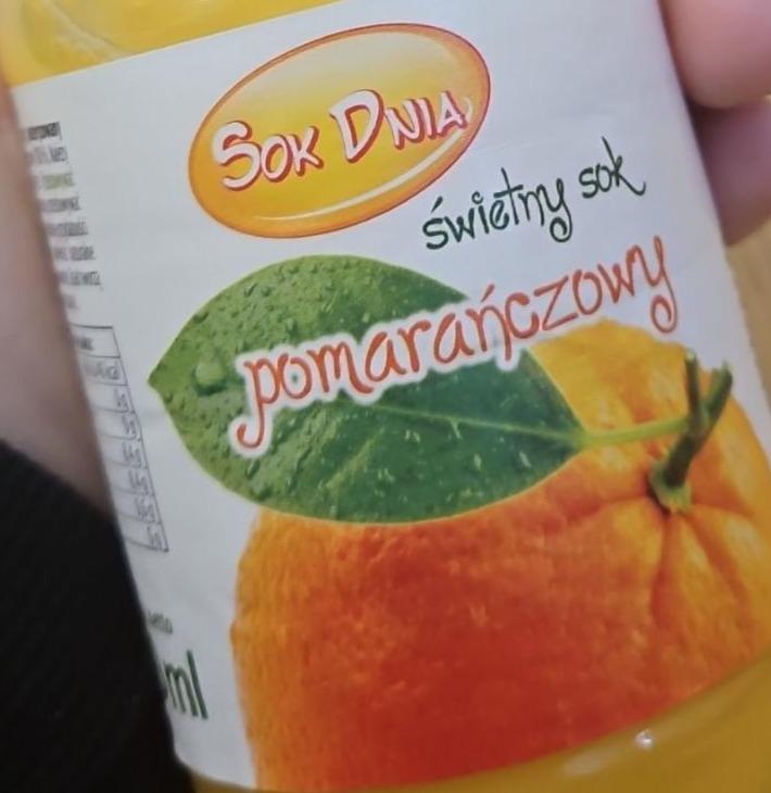 Zdjęcia - Świetny sok pomarańczowy Sok dnia