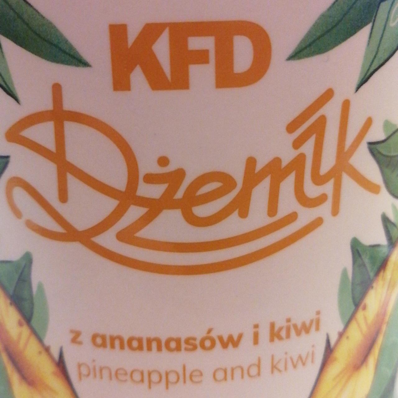 Zdjęcia - Dżemik z ananasów i kiwi KFD