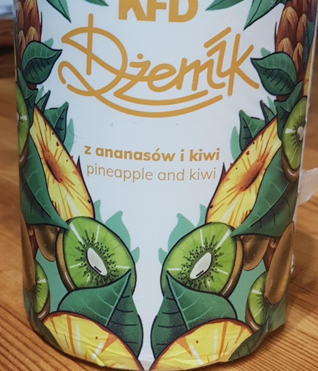 Zdjęcia - Dżemik z ananasów i kiwi KFD