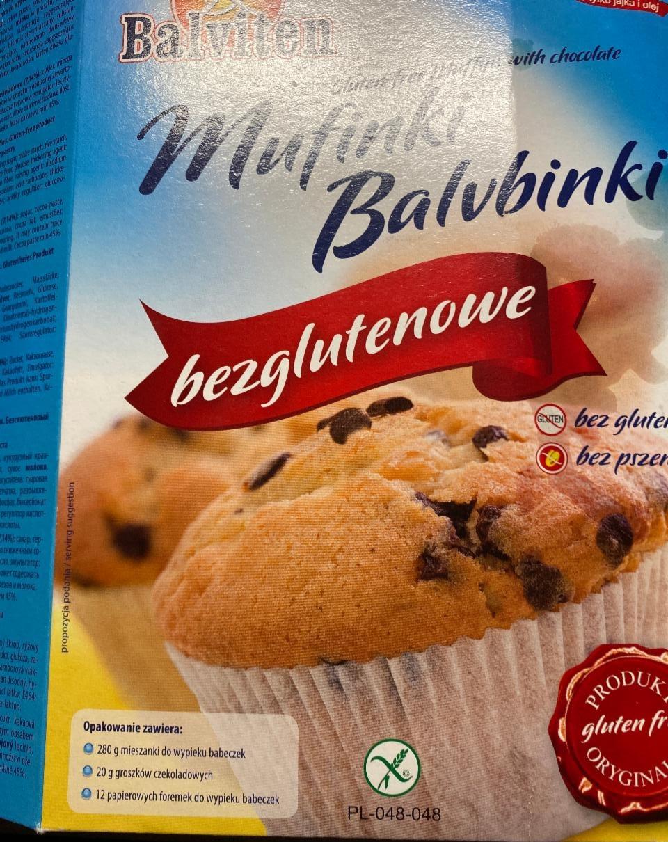 Zdjęcia - Balviten Mufinki Balvbinki Mieszanka do wypieku ciasta 280 g