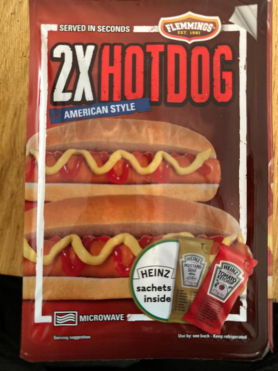 Zdjęcia - 2x hotdog american style Flemmings