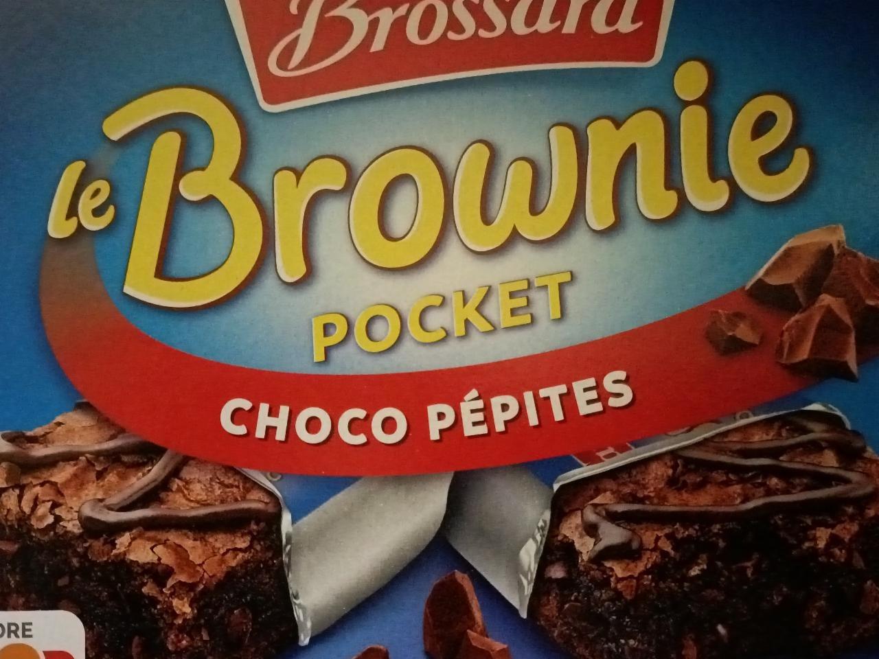 Zdjęcia - le Brownie pocket choco pépites Brossara