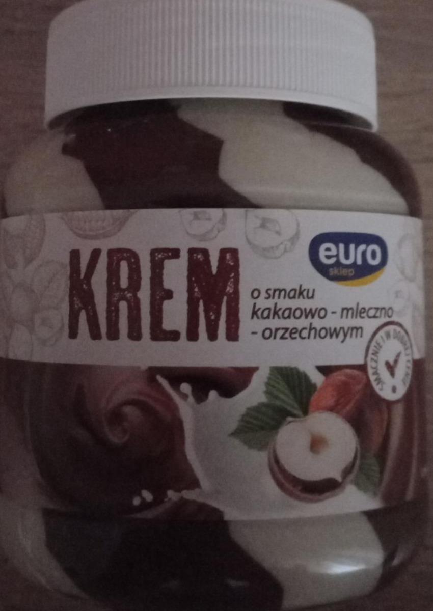 Zdjęcia - Krem o smaku kakaowo mleczno orzechowym euro