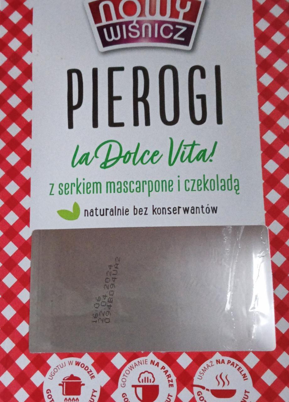 Zdjęcia - Pierogi z serkiem mascarpone i czekoladą Nowy Wiśnicz