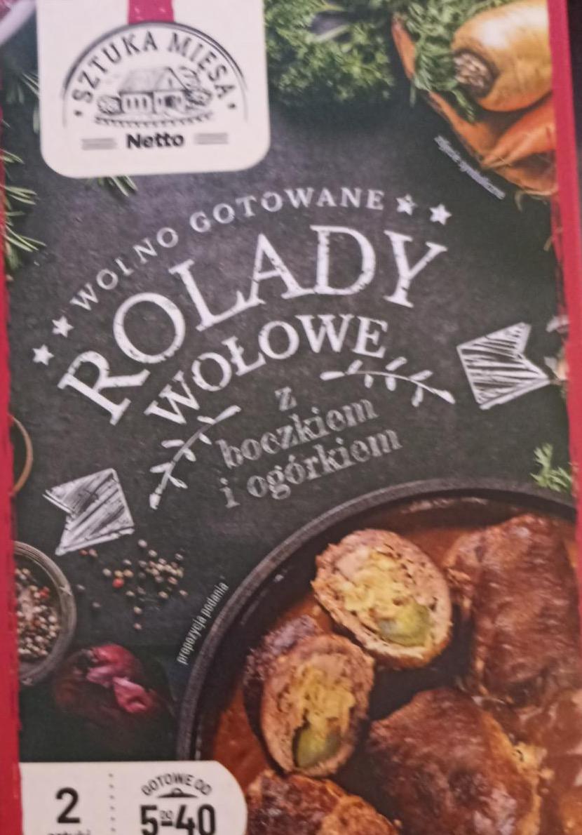 Zdjęcia - Rolady wołowe z boczkiem i ogórkiem Sztuka Mięsa