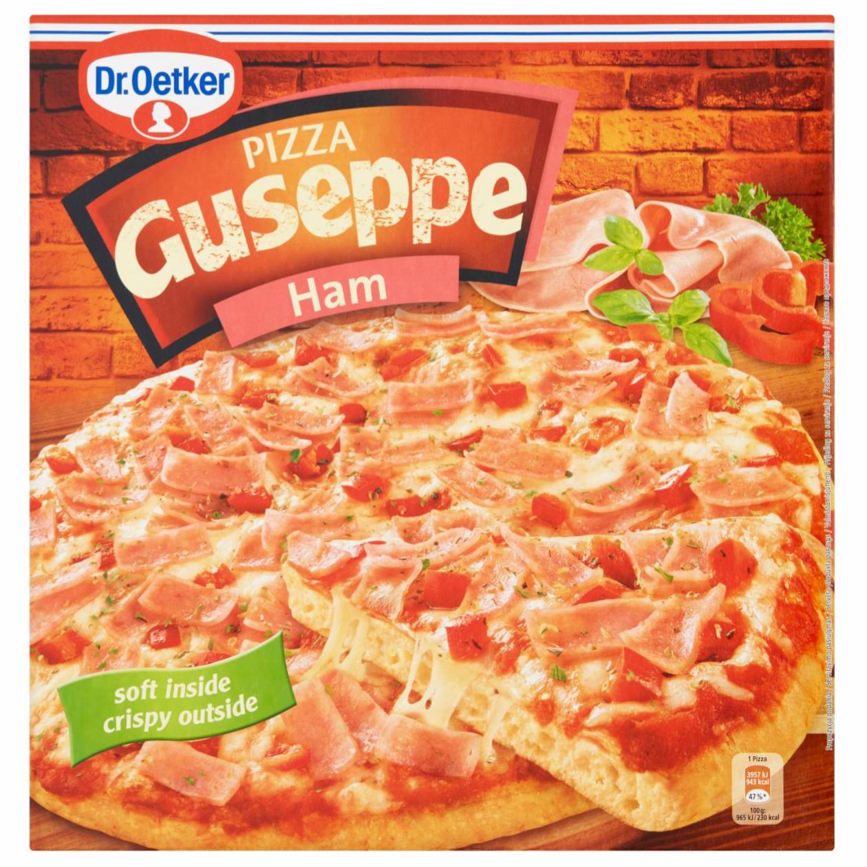 Zdjęcia - Dr. Oetker Guseppe Pizza z szynką 410 g