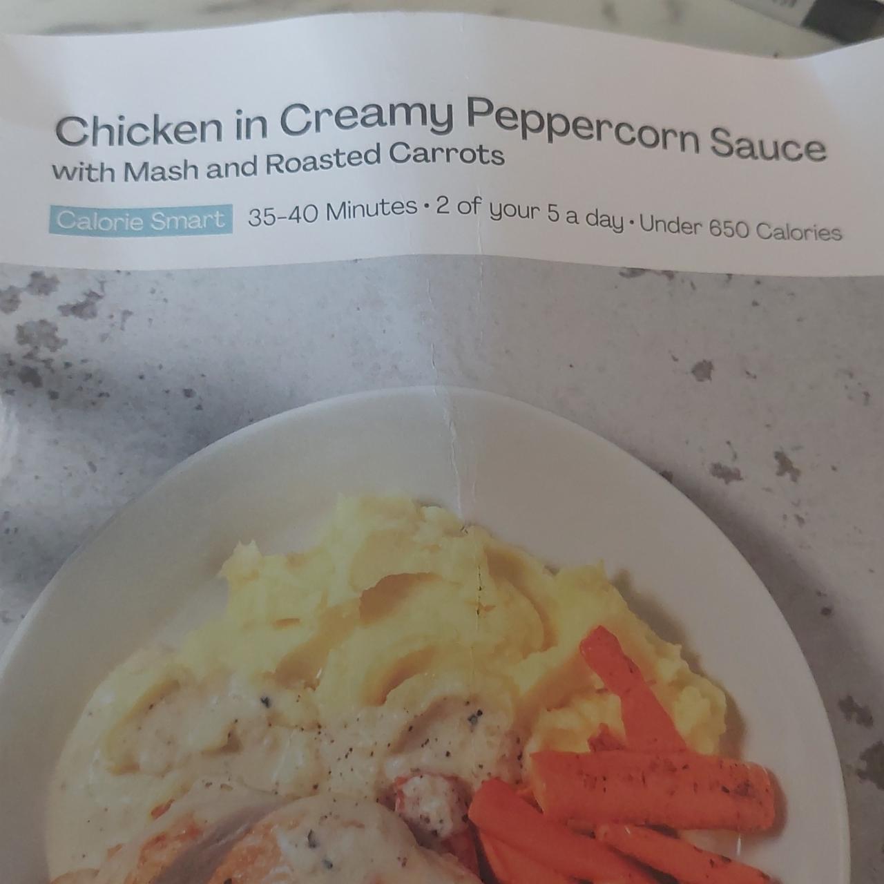 Zdjęcia - Chicken in creamy peppercorn sauce Hello Fresh
