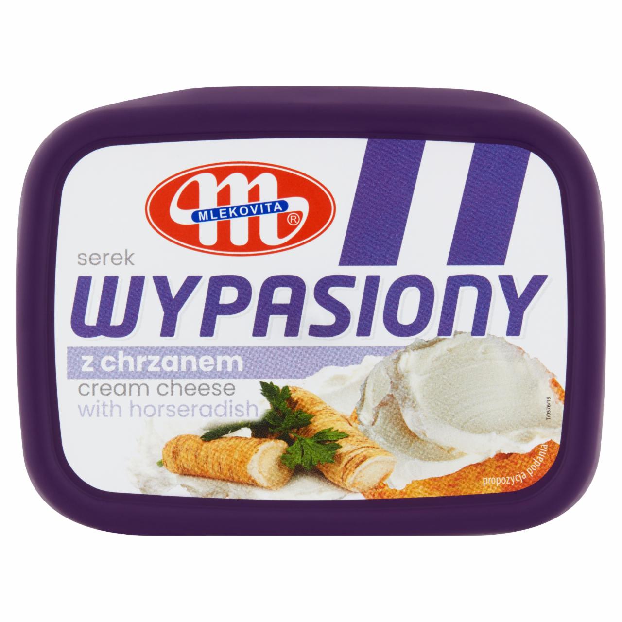 Zdjęcia - Mlekovita Wypasiony Serek z chrzanem 125 g