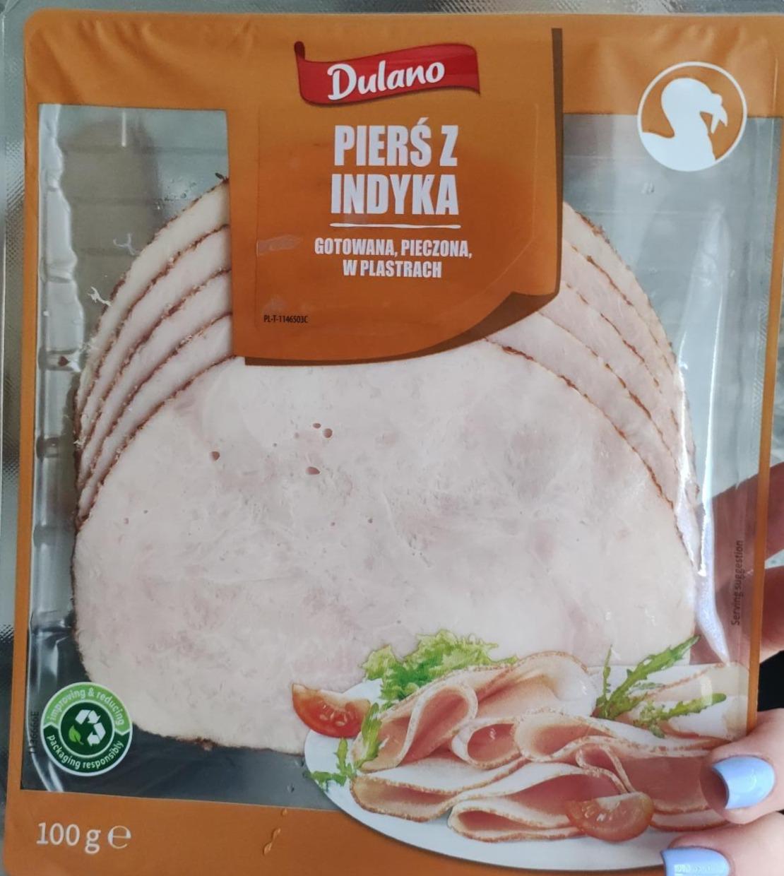 Zdjęcia - Pierś z indyka gotowana pieczona w plastrach Dulano