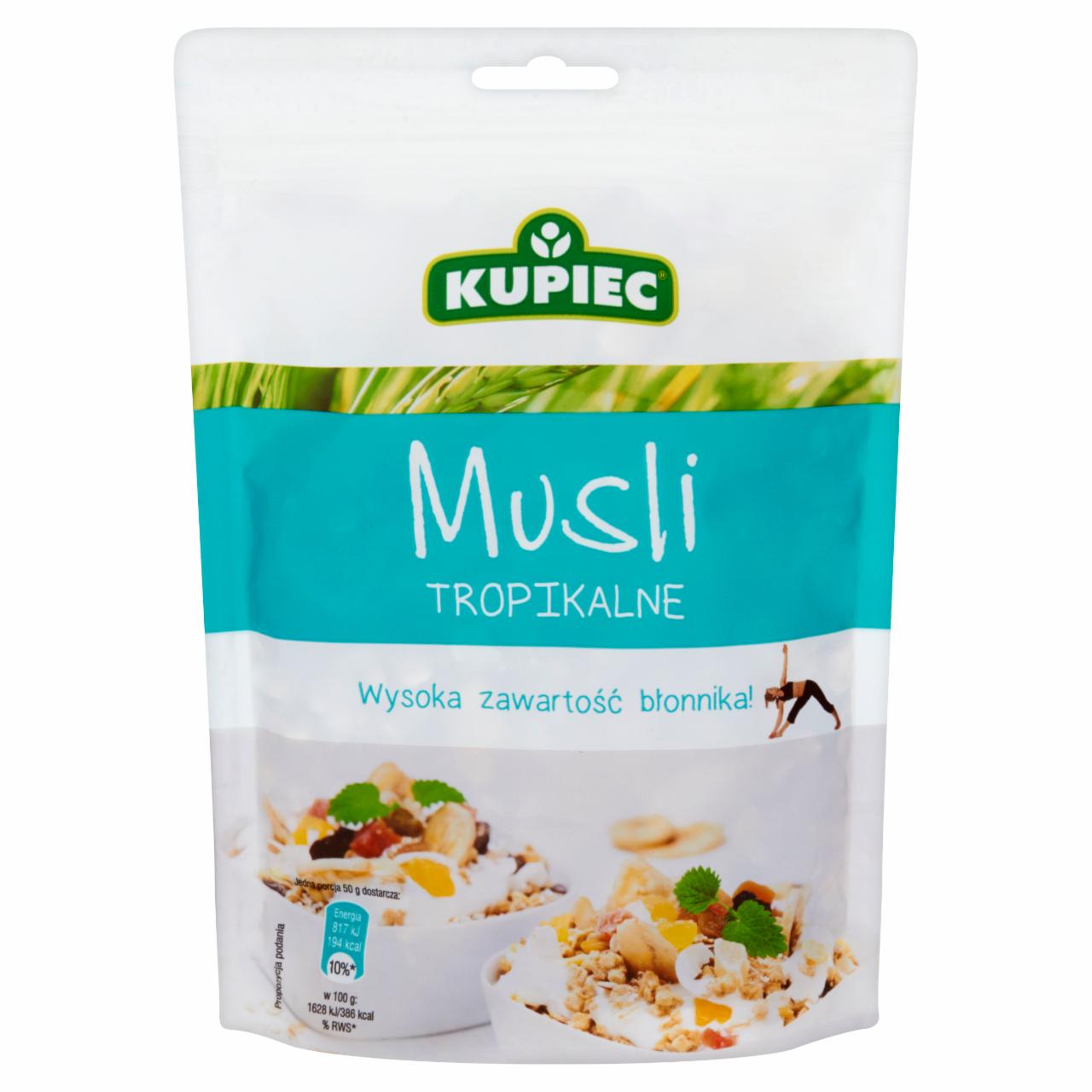 Zdjęcia - Kupiec Musli tropikalne 250 g