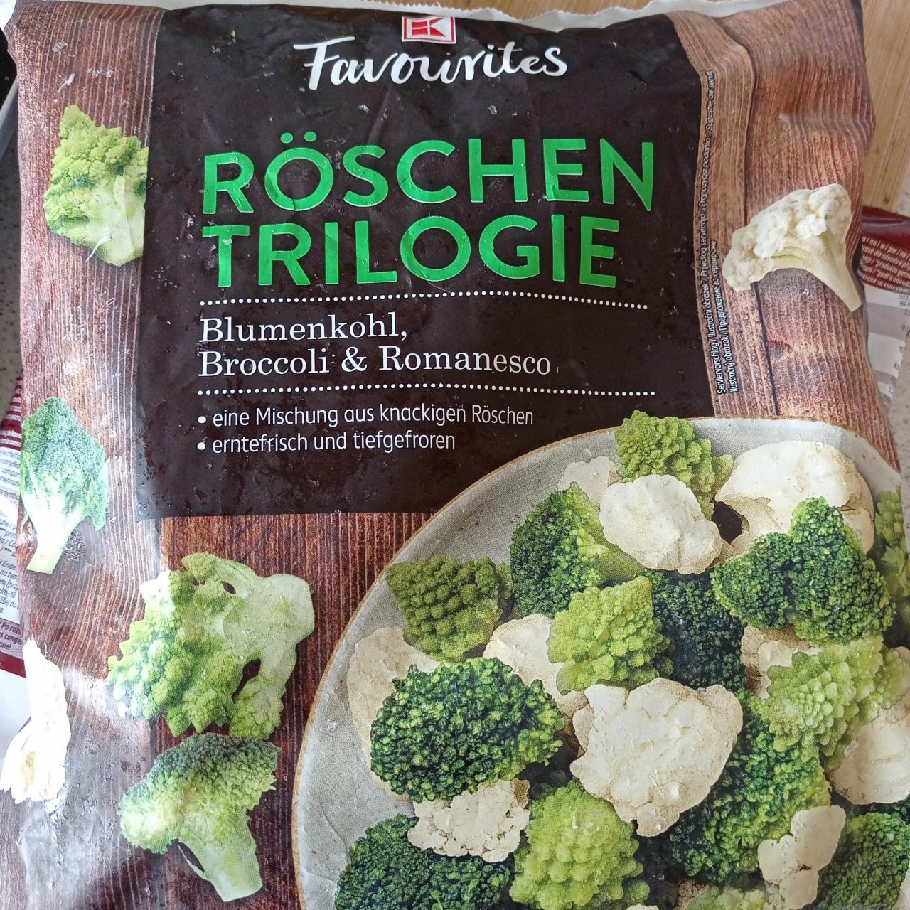 Zdjęcia - Röschen Trilogie Blumenkohl Broccoli & Romanesco K-Favourites
