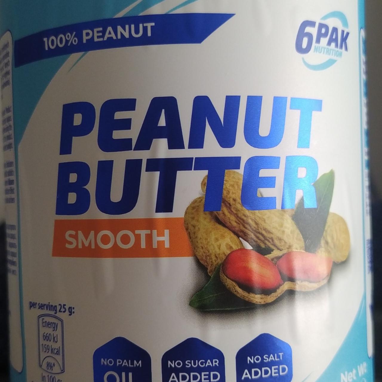 Zdjęcia - 6PAK Nutrition Peanut Butter smooth