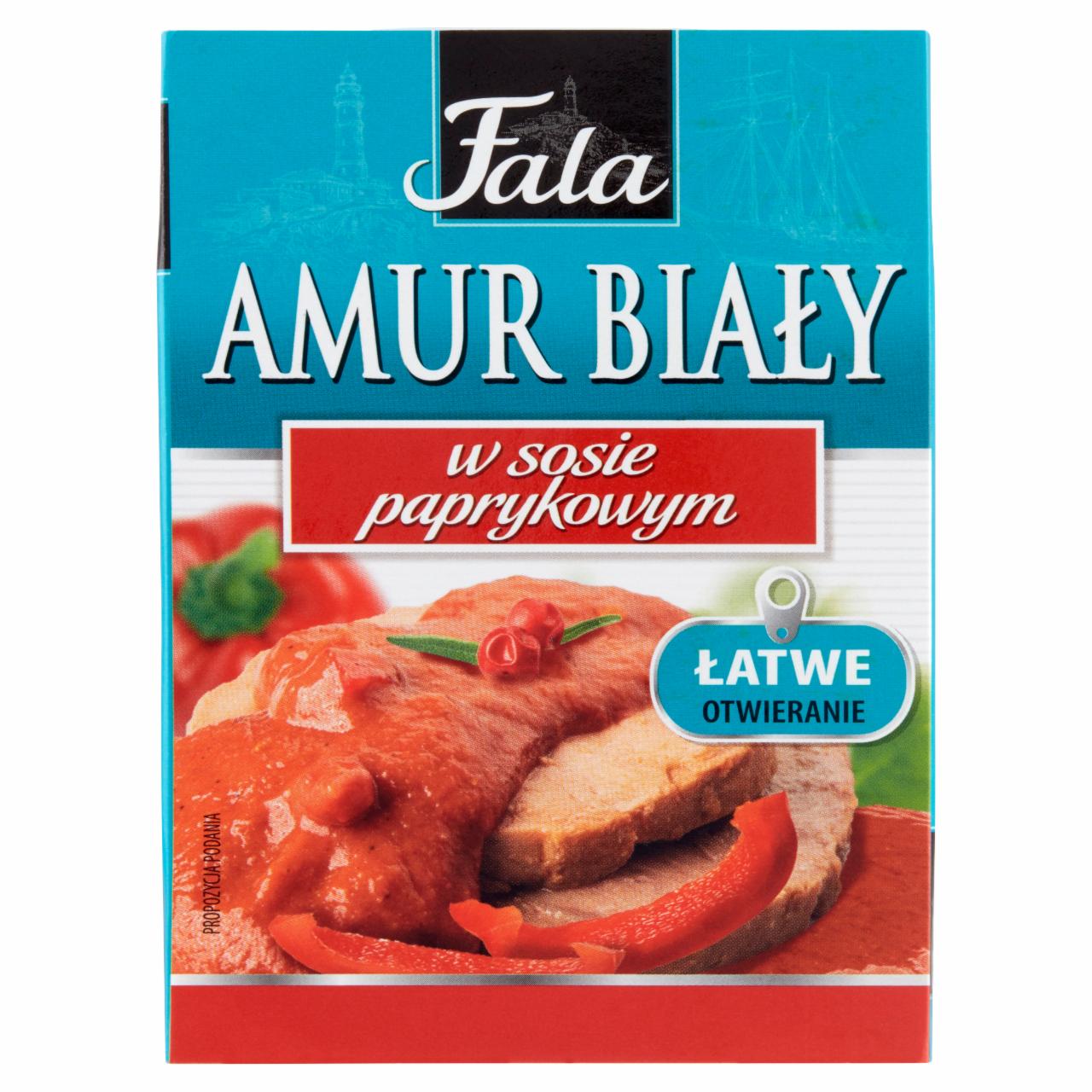 Zdjęcia - Fala Amur biały w sosie paprykowym 110 g