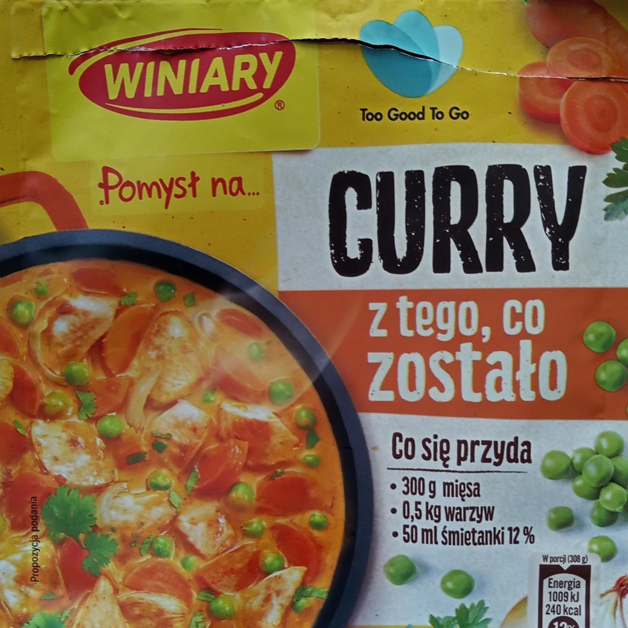 Zdjęcia - Winiary Pomysł na... Curry z tego co zostało 30 g