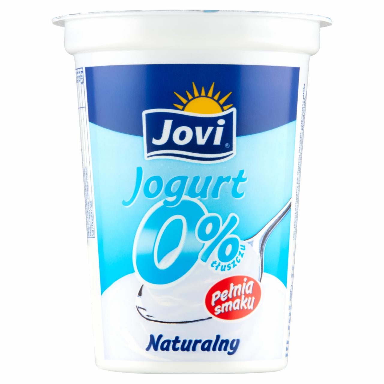 Zdjęcia - Jovi Jogurt naturalny 0% 370 g