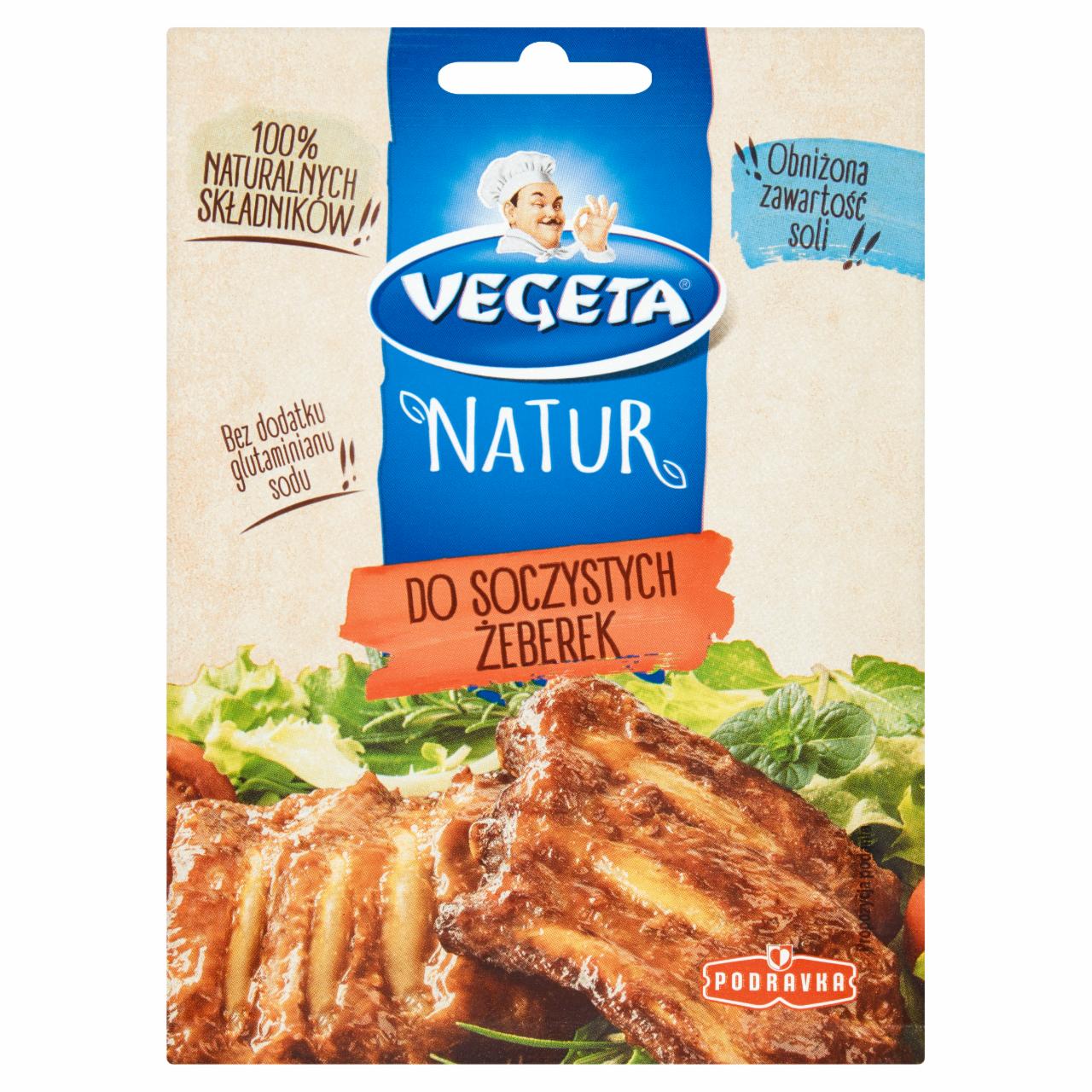 Zdjęcia - Vegeta Natur Mieszanka przyprawowa do soczystych żeberek 20 g