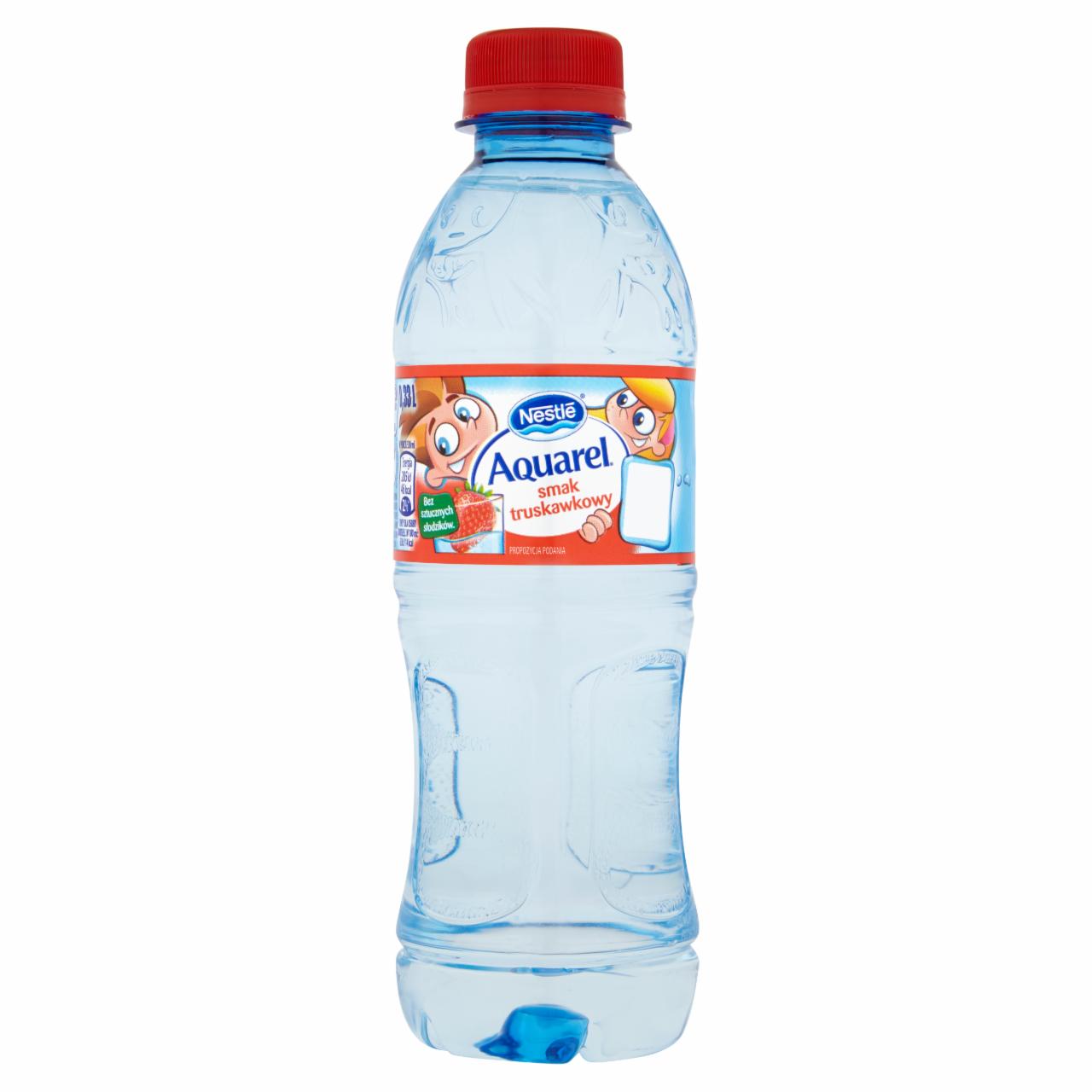 Zdjęcia - Nestlé Aquarel smak truskawkowy Napój niegazowany 0,33 l